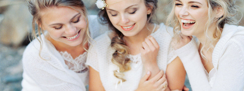Cashmere sweater and jackets for your wedding