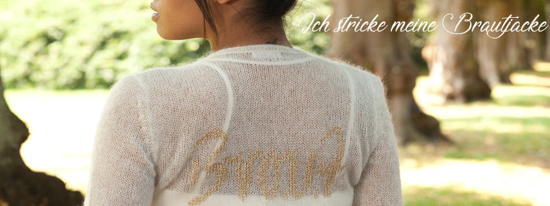 Brautjacke selber gestrickt