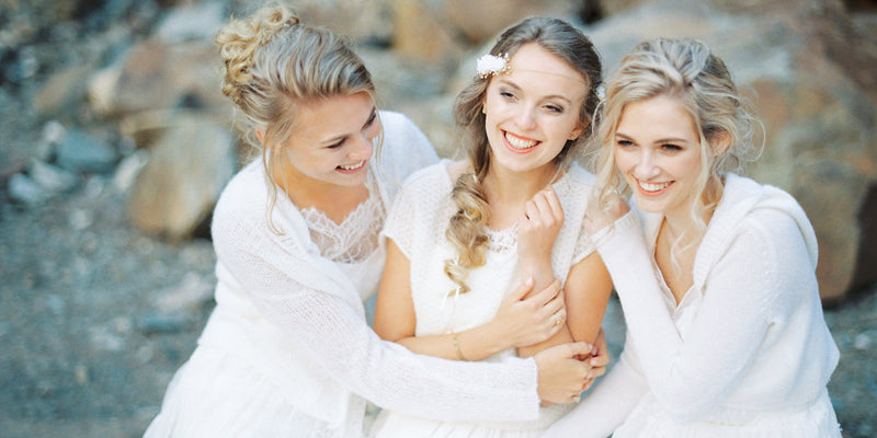 Brautjacke oder Brautpullover für deine Hochzeit