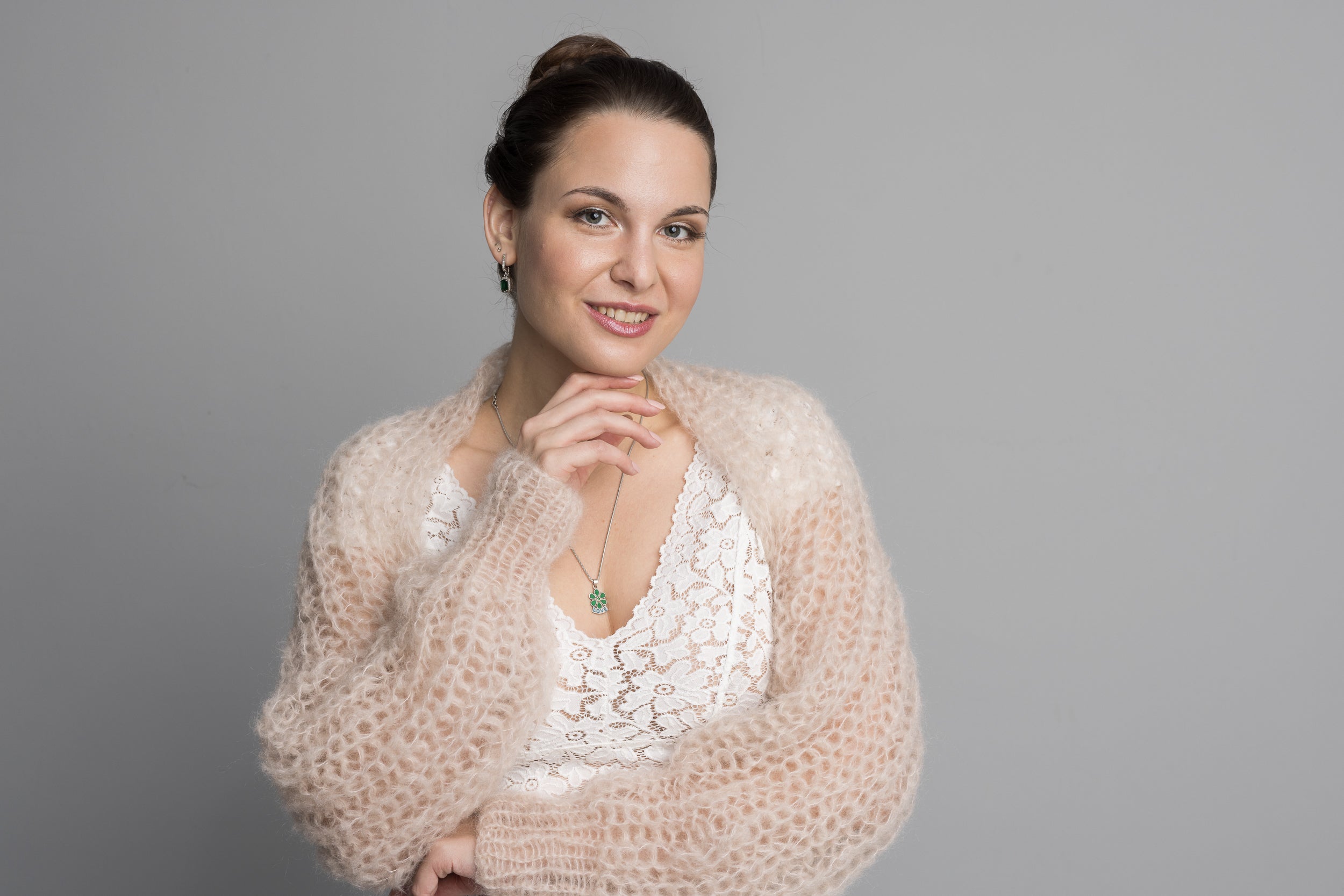 Bolero aus Mohair von Beemohr