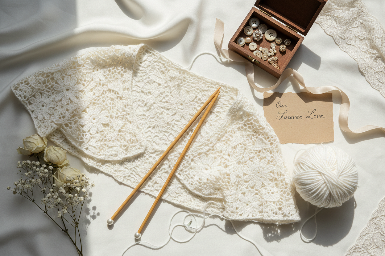 Hochzeit in 2026 Stricke deine Brautjacke