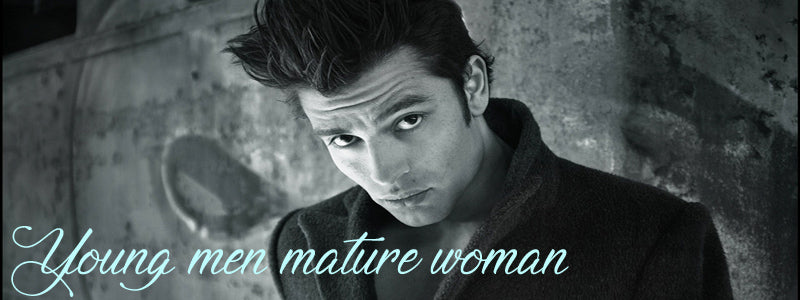 Young man with mature woman