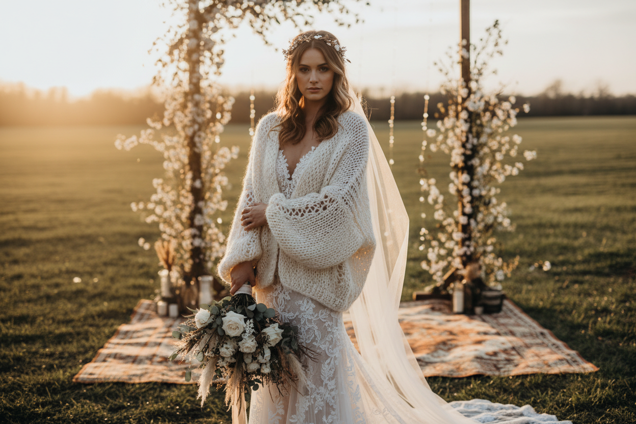 Strickmuster für die Hochzeit Jacken und Pullover