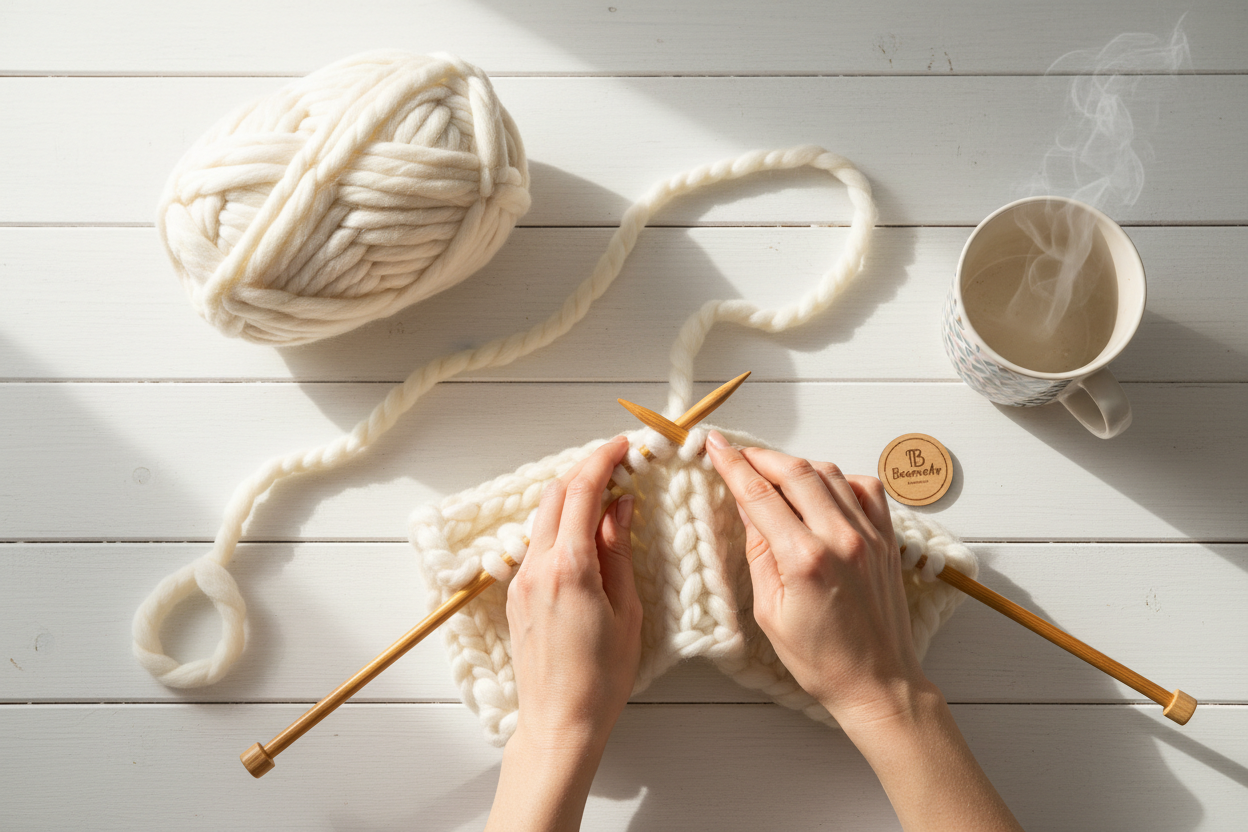 Strickinspiration von Beemohr – Anleitungen für Brautmode, Pullover und Accessoires