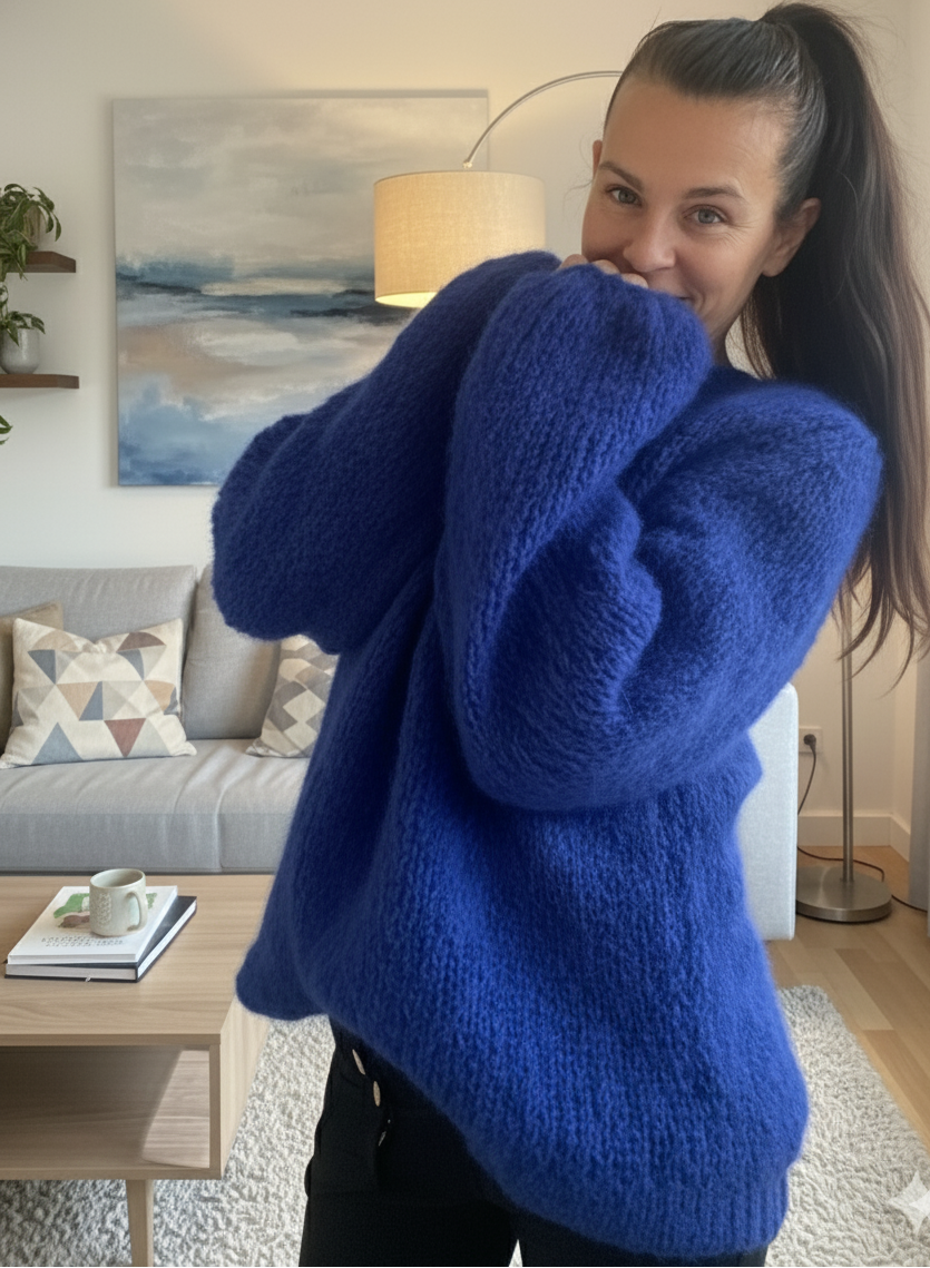 Weiter Strickpullover anleitung