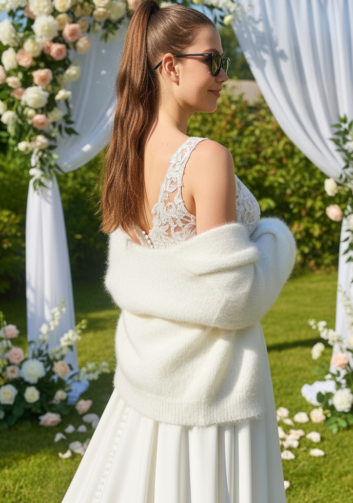 Strickjacke für die Hochzeit zum Selber stricken