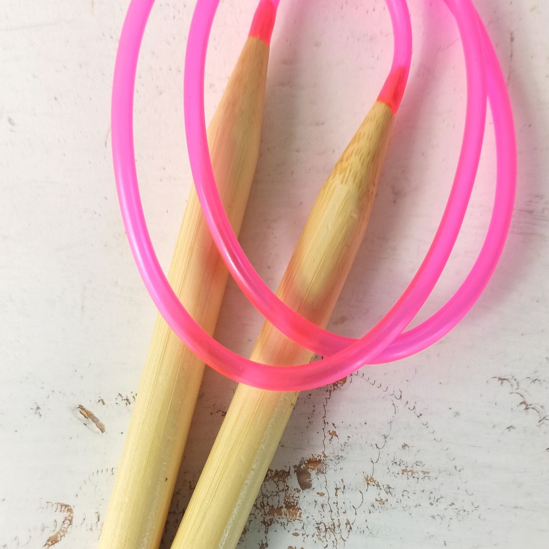 Rundstricknadeln Gr. 12 pink