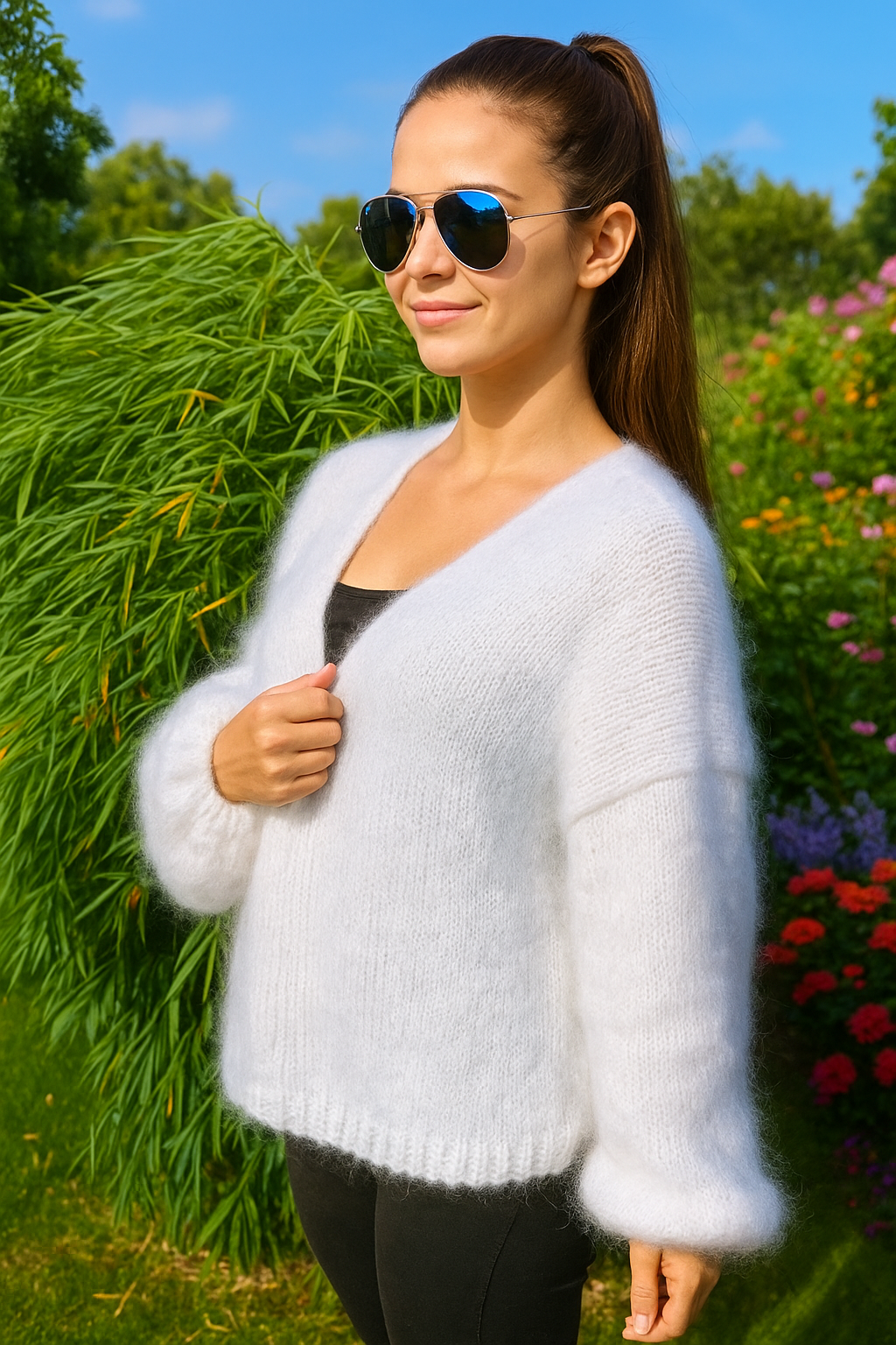 Cardigan Strickanleitung kuschelig