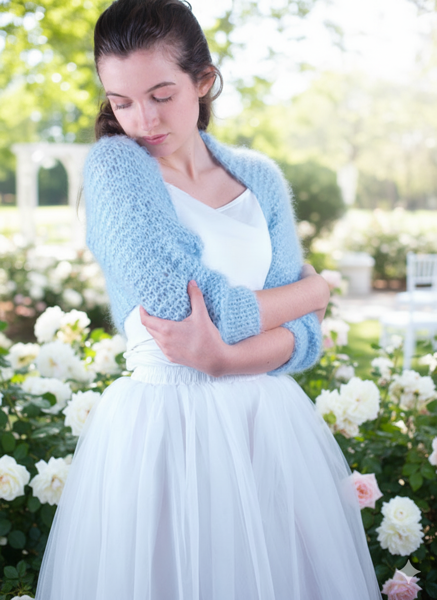 Braut mit Rock und Jacke Beaugency