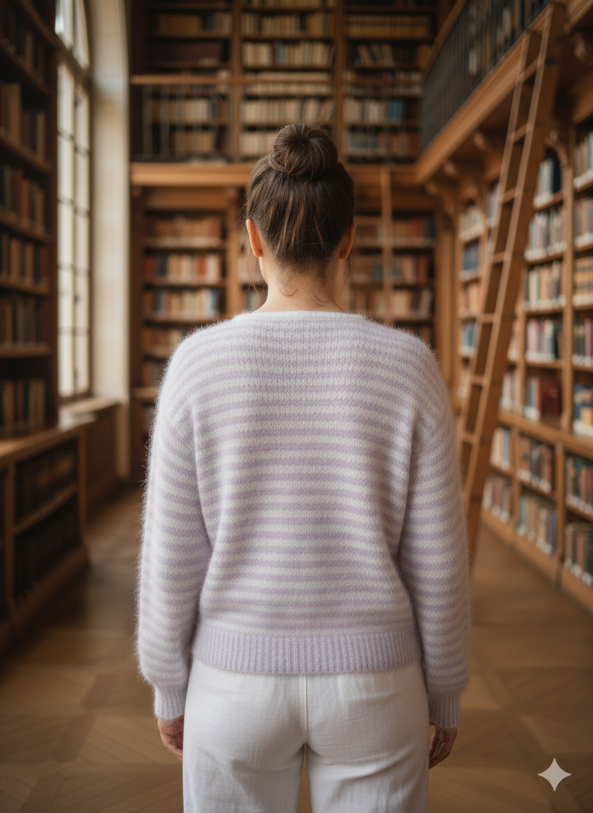 knit sweater back beaugency