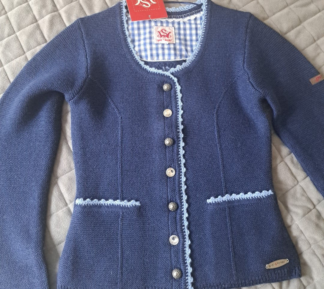 Trachtenjacke spieth blau
