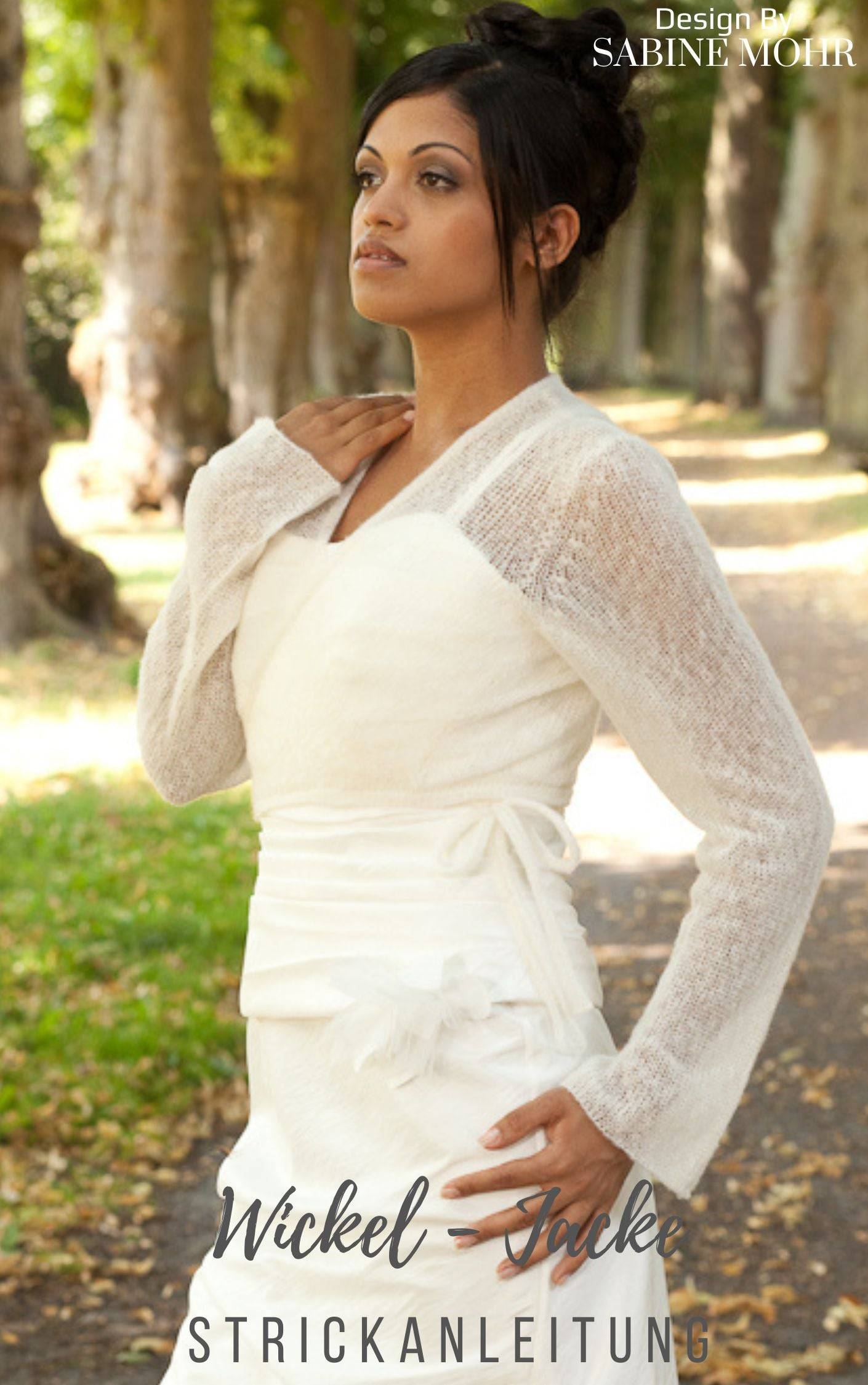 Leichte Brautjacke zum selber stricken