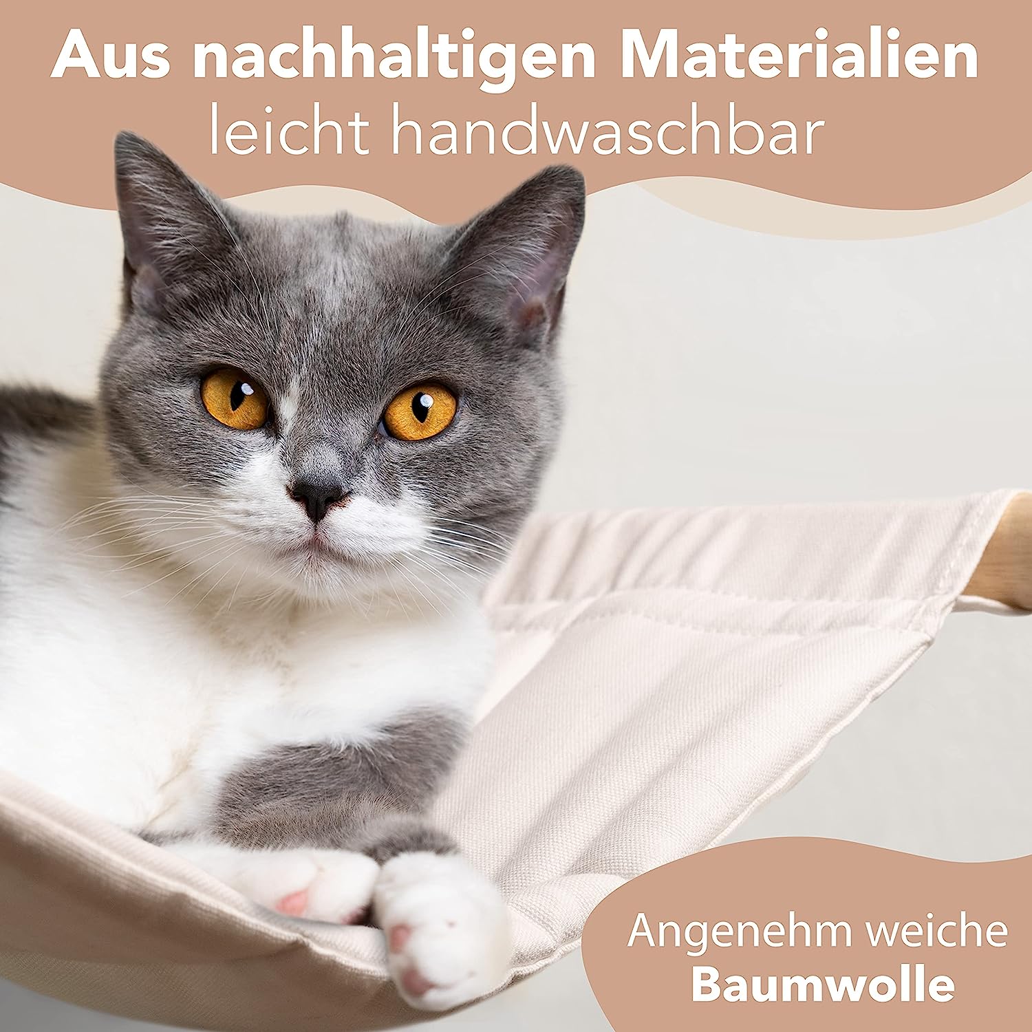 Hängematte für Katzen stabil und mordern