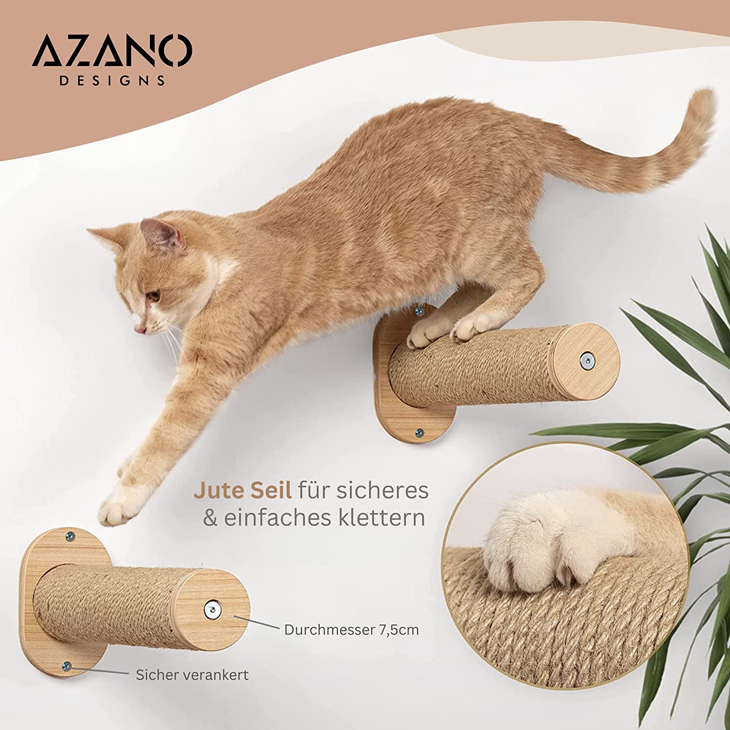 Hängematte Treppe für Katzen nachhaltig