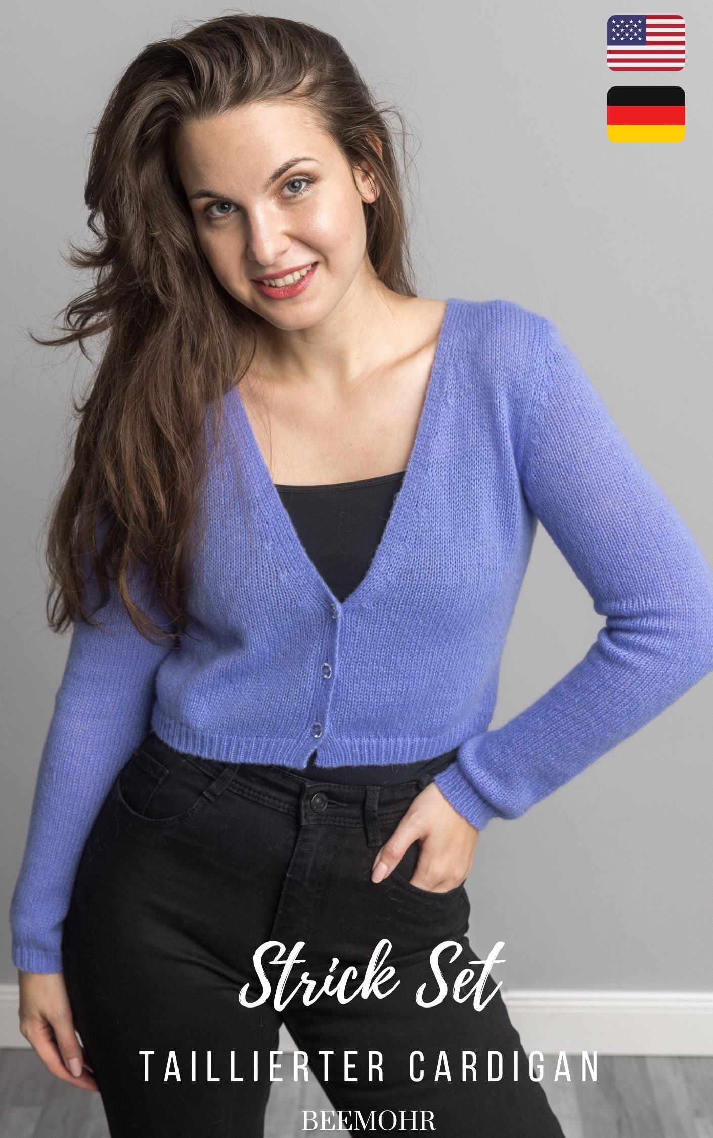 Strickjacke ala Kate Middleton selber stricken