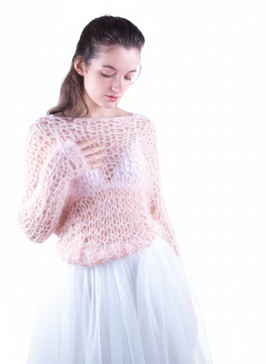 Strickpullover für die Hochzeit