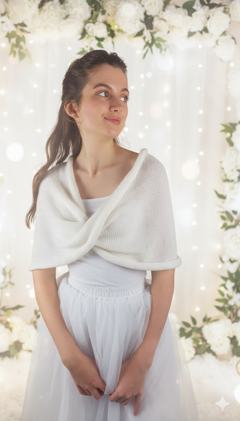 Braut Strick-Loop DIY