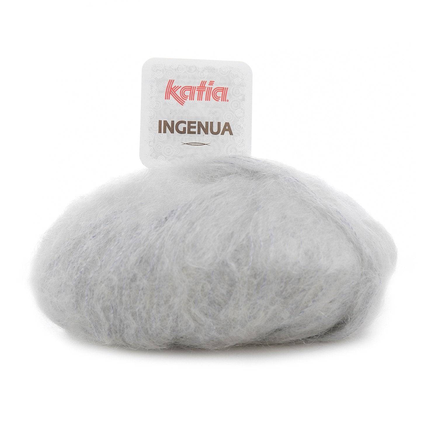 Ingenua Mohair hellgrau 56