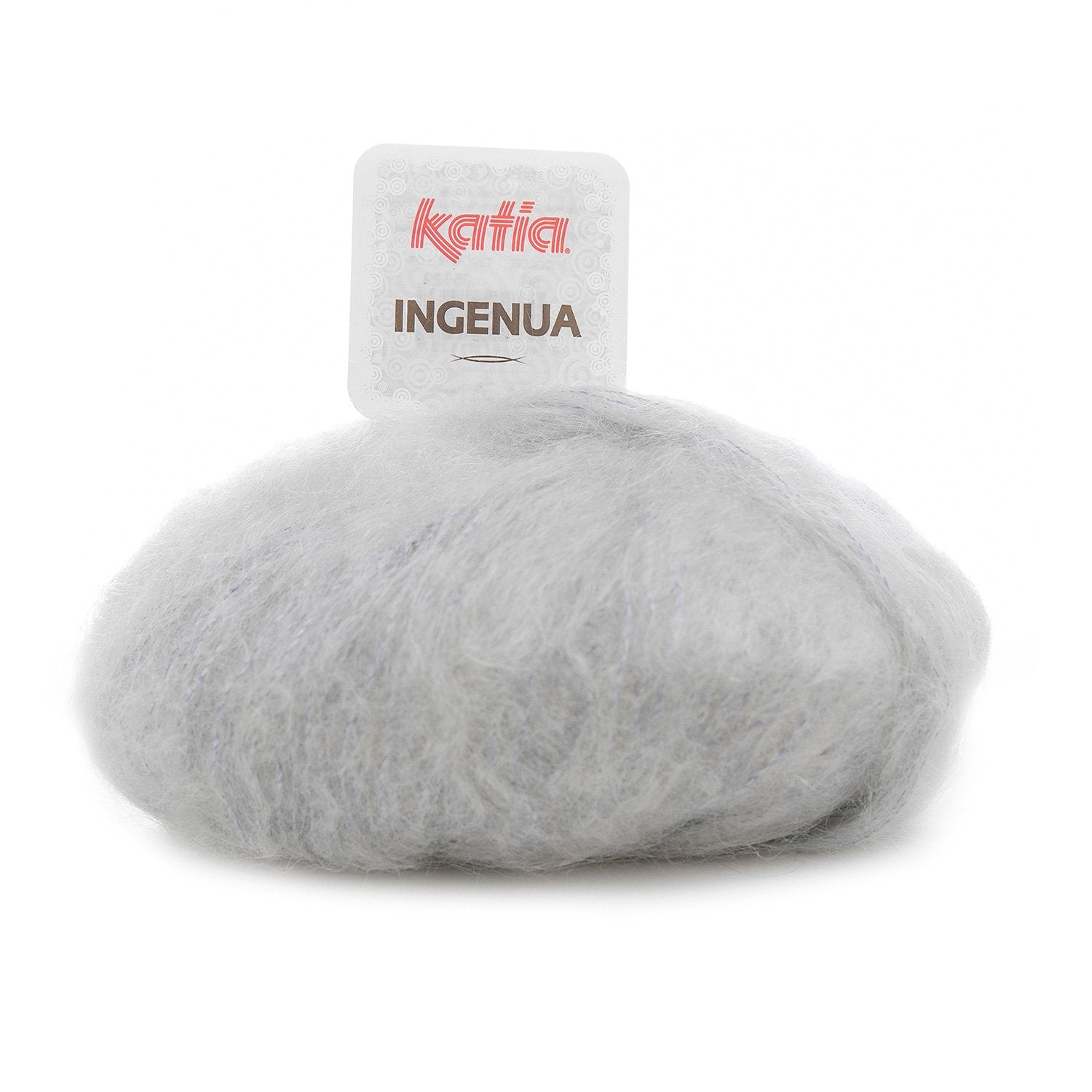 Ingenua Mohair von Katia hellgrau 56