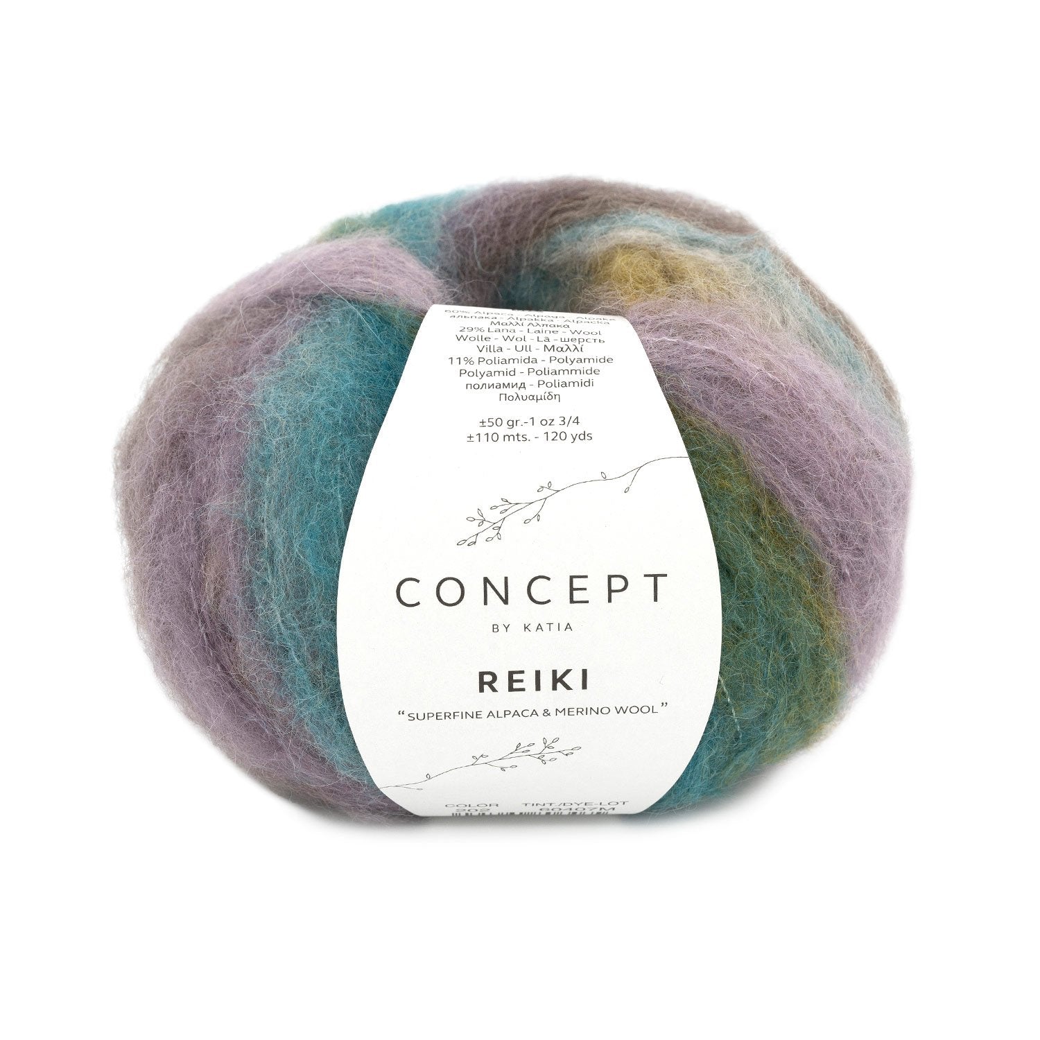 Reiki multicolor Wolle von Katia online bestellen