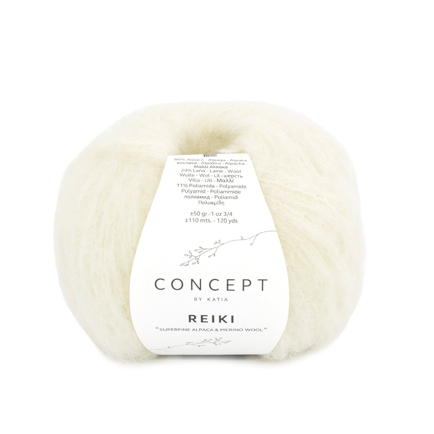 Reiki creme 100 Wolle von Katia