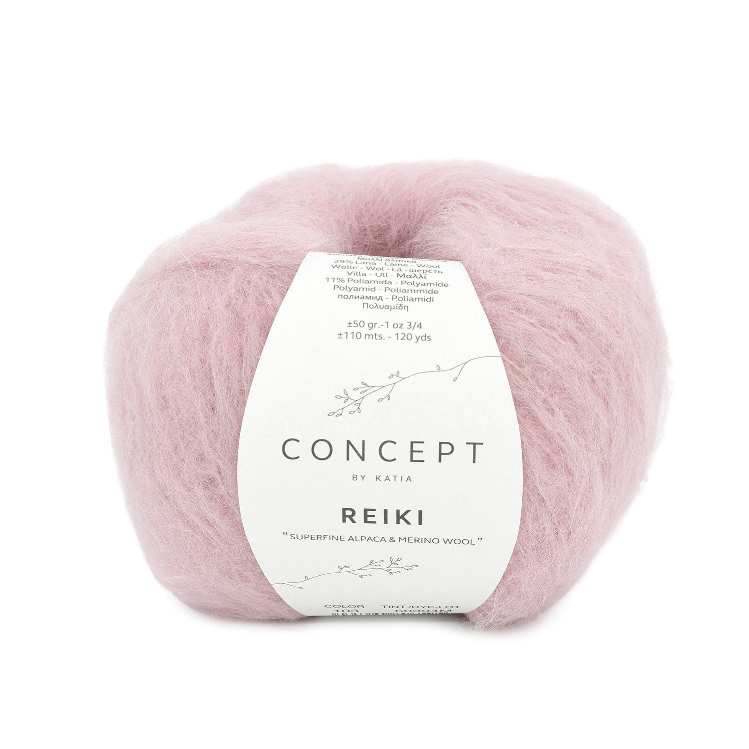 Reiki rose 103 Wolle von Katia