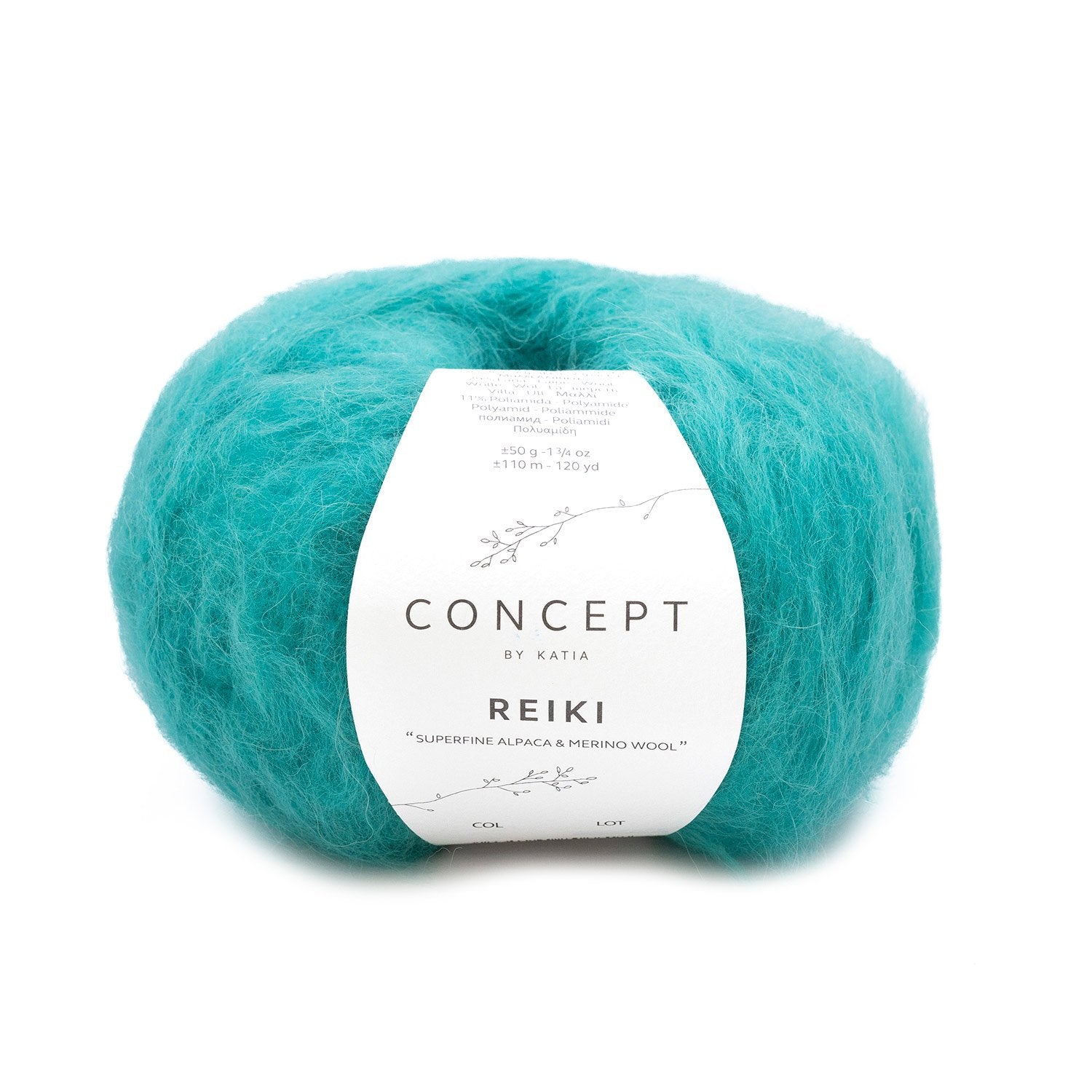 Reiki türkis 117 Wolle von Katia