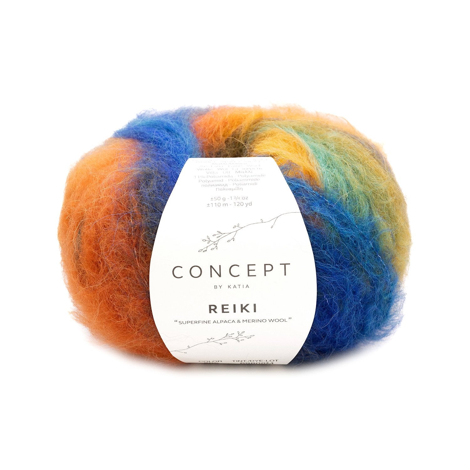 Reiki multicolor Wolle von Katia bei Beemohr