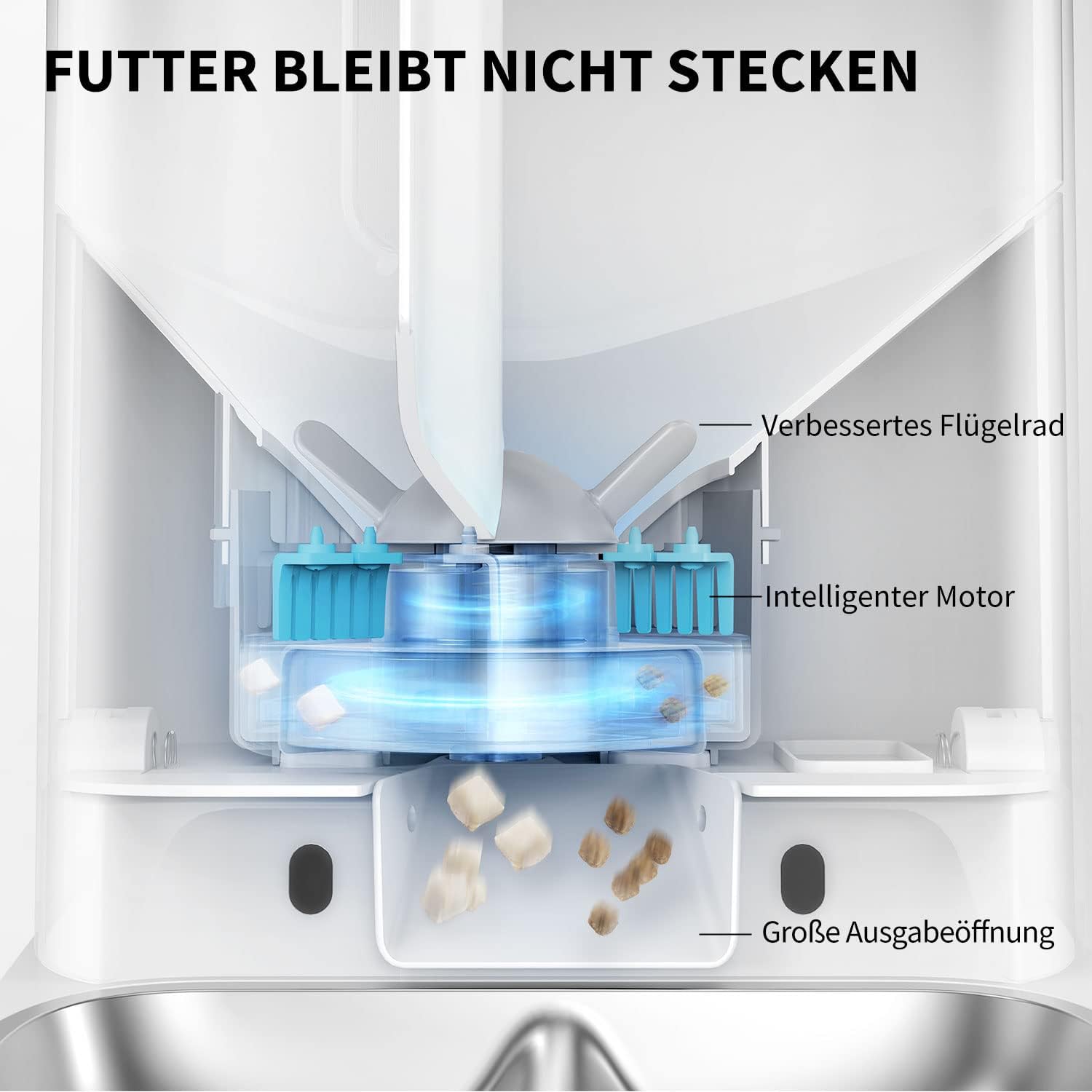 Futterautomat in weiß von Petkit