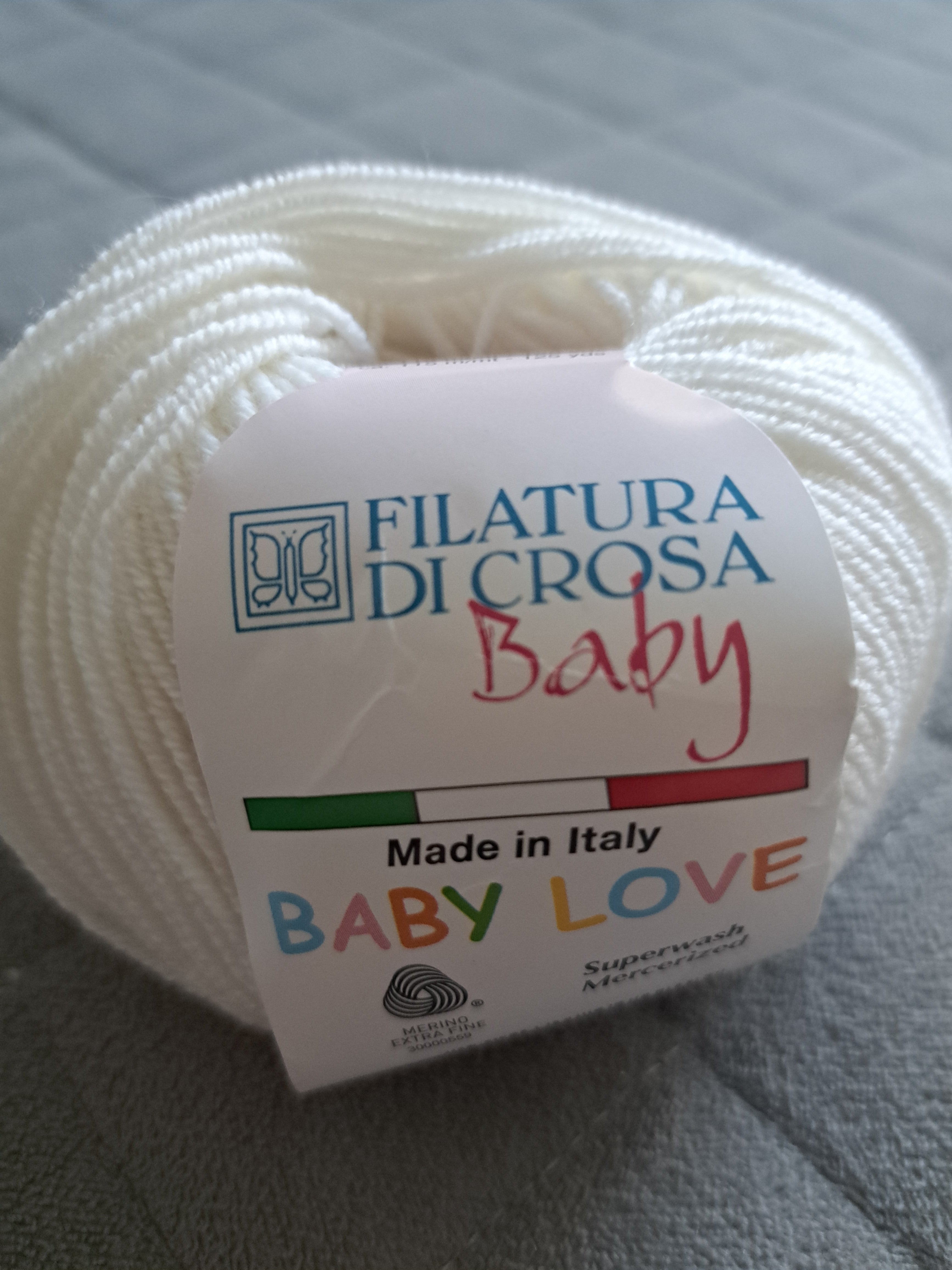 Baby Love von Filatura Di Crosa weiß