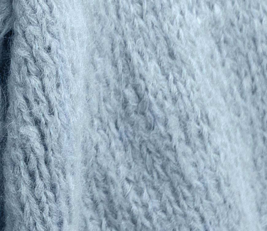 KNIT KIT: Mohair Jacke INGENUA super Dick im Strickset mit Strickanleitung von KATIA - Beemohr