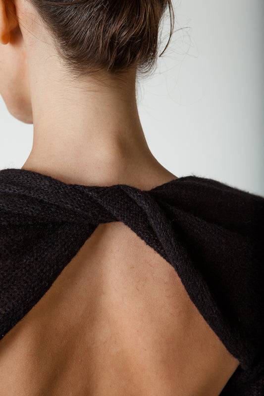 Gedrehter Schal für ihr Abendkleid für tief ausgeschnittene Kleider - Beemohr