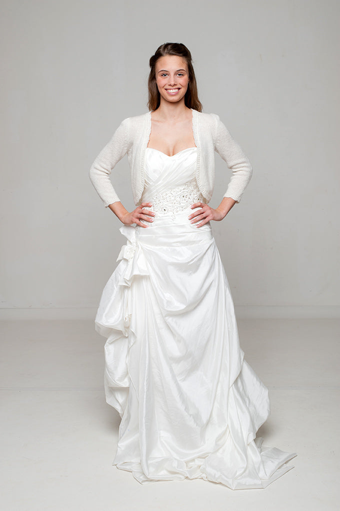 For You: Bolero für Bräute mit 3/4 Arm FEE - Heiraten im Vintage Look - Beemohr