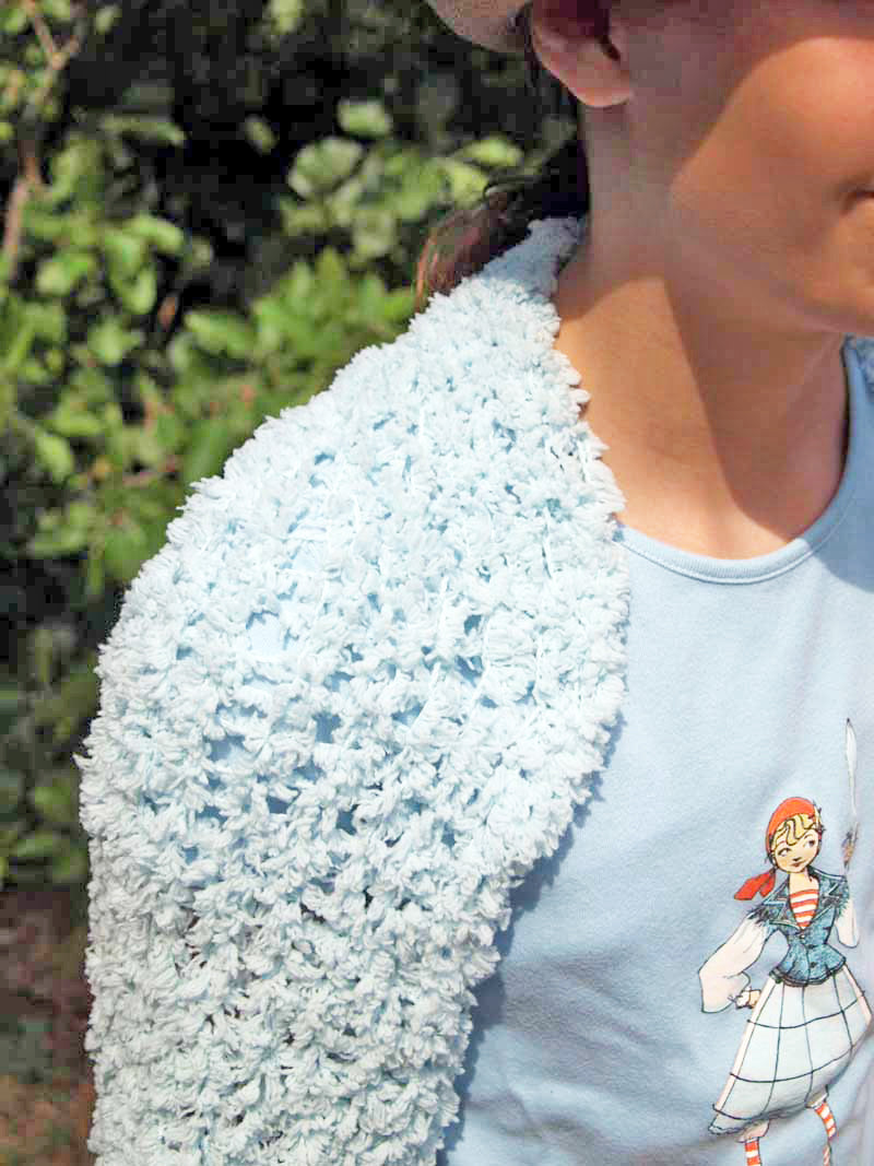 Blumenkinder Bolero COSMO flauschig und weich für Kommunion und Feste - Beemohr
