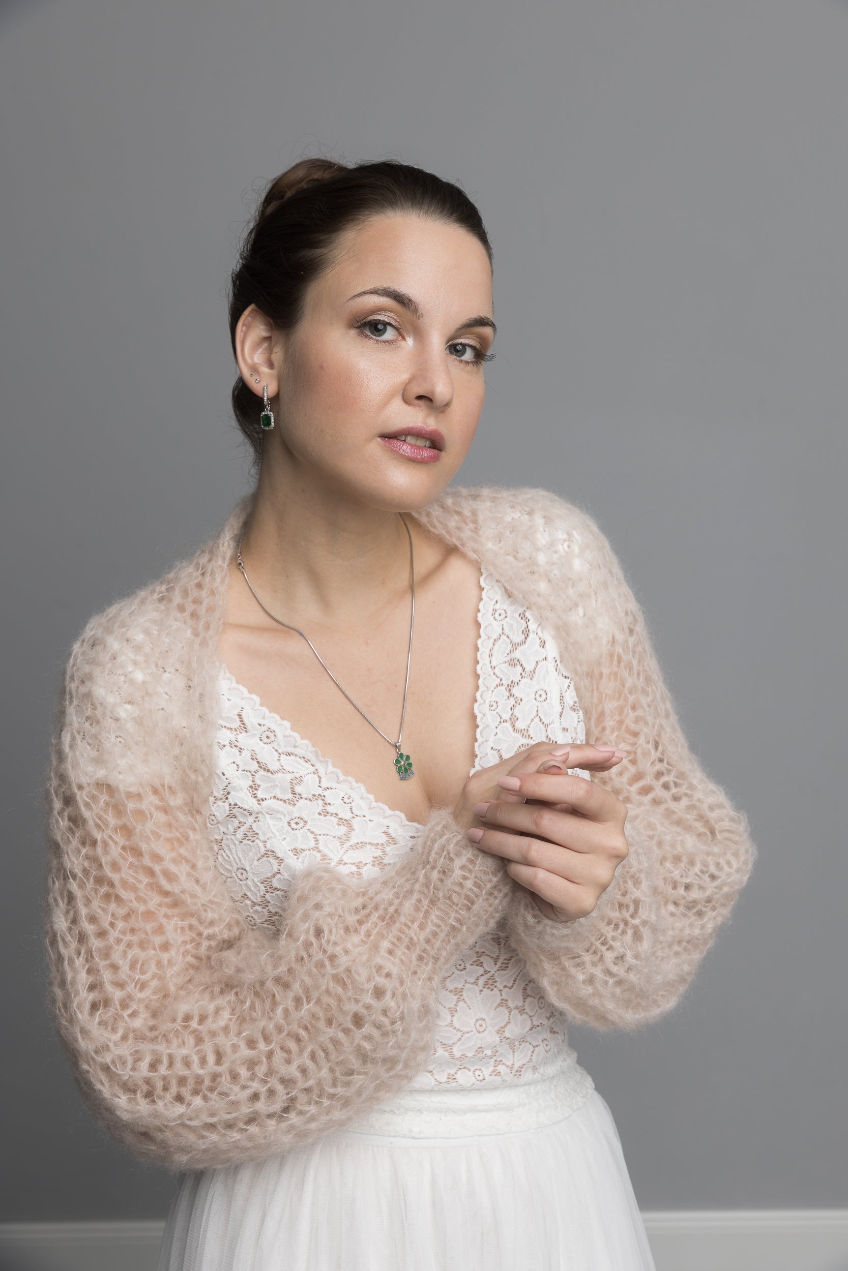 Strickanleitung: 3 D Bolero BREEZE für deine Hochzeit - Beemohr