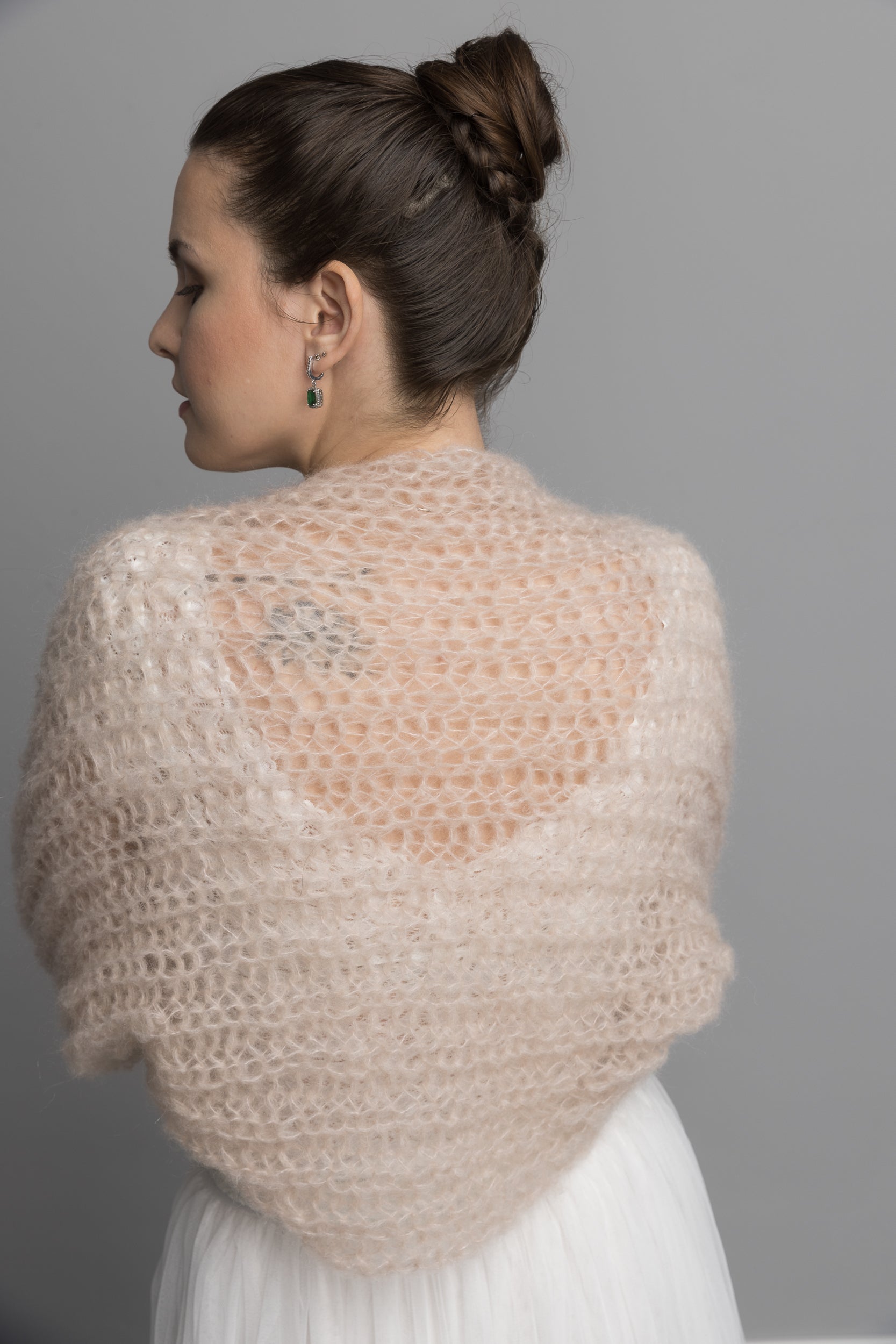 Strickanleitung: 3 D Bolero BREEZE für deine Hochzeit - Beemohr