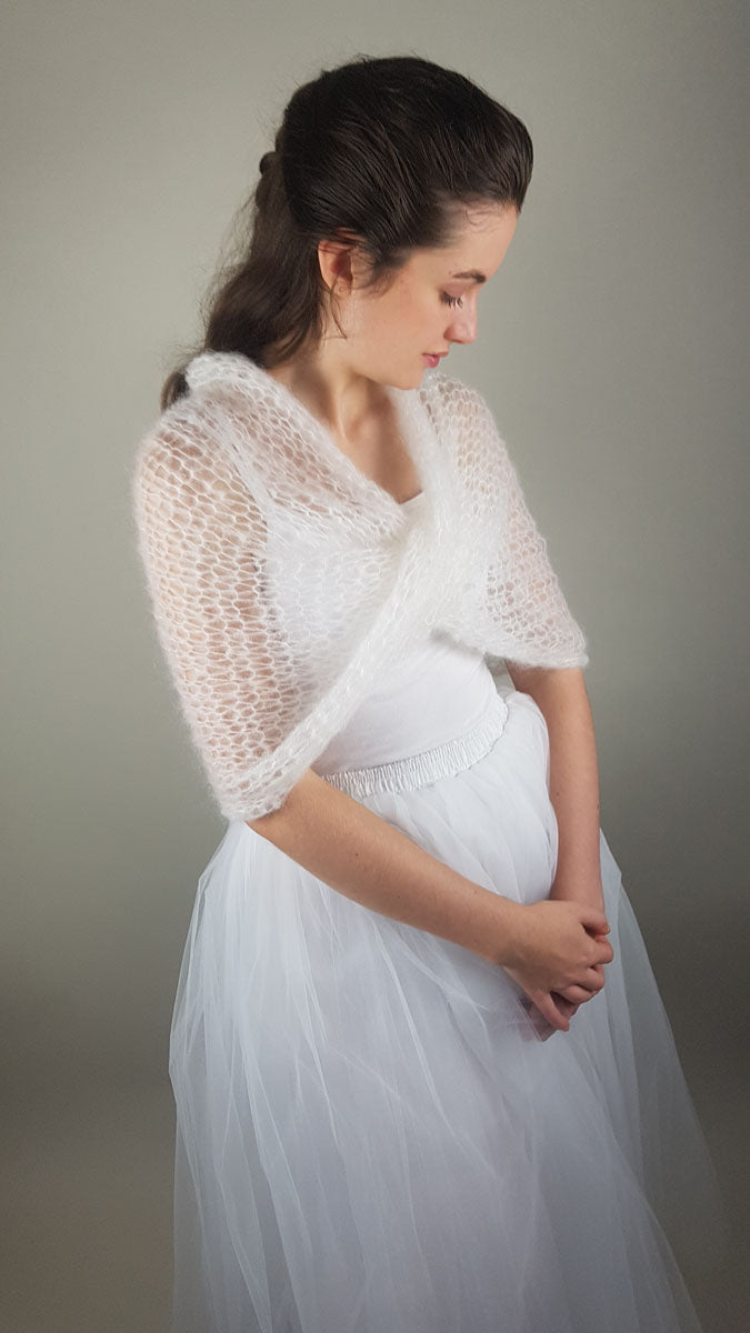 For You: Strick-Loop SINJA leicht in großer Masche gestrickt weich und locker ♥ - Beemohr