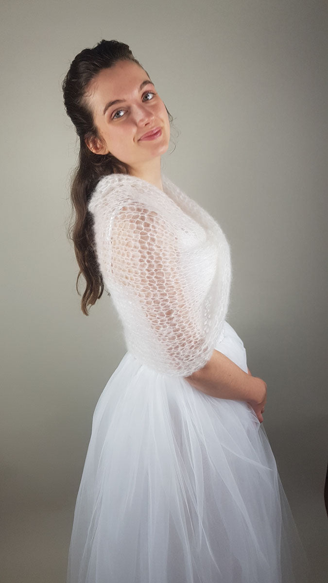 For You: Strick-Loop SINJA leicht in großer Masche gestrickt weich und locker ♥ - Beemohr