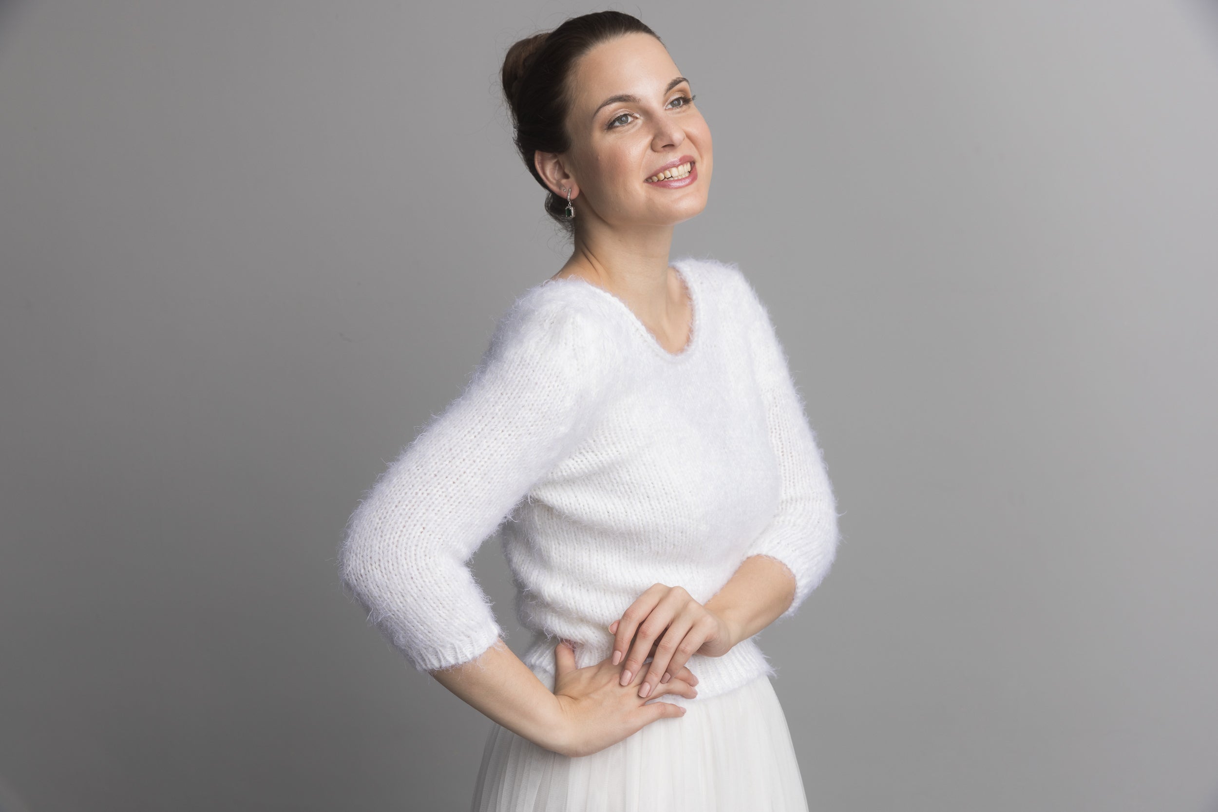STRICKBOX: Kuschelpullover zum selber stricken Galina - Beemohr