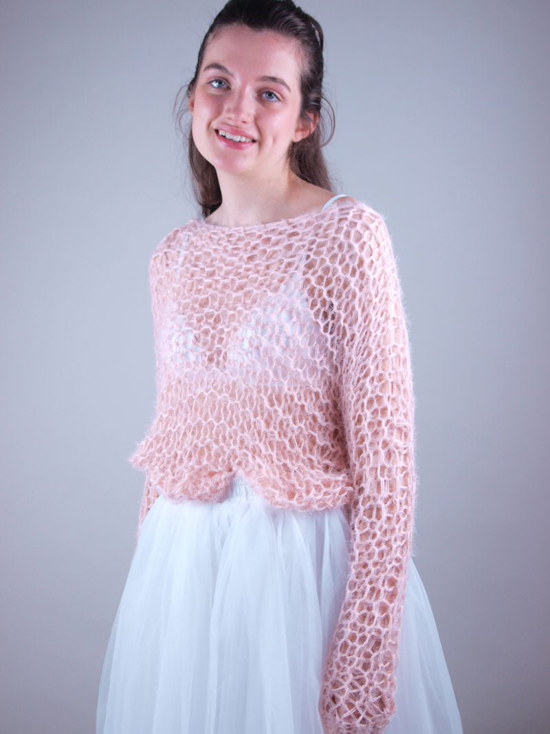 STRICKSET: Charly ein Pullover in grober Masche zum Selber Stricken - Beemohr