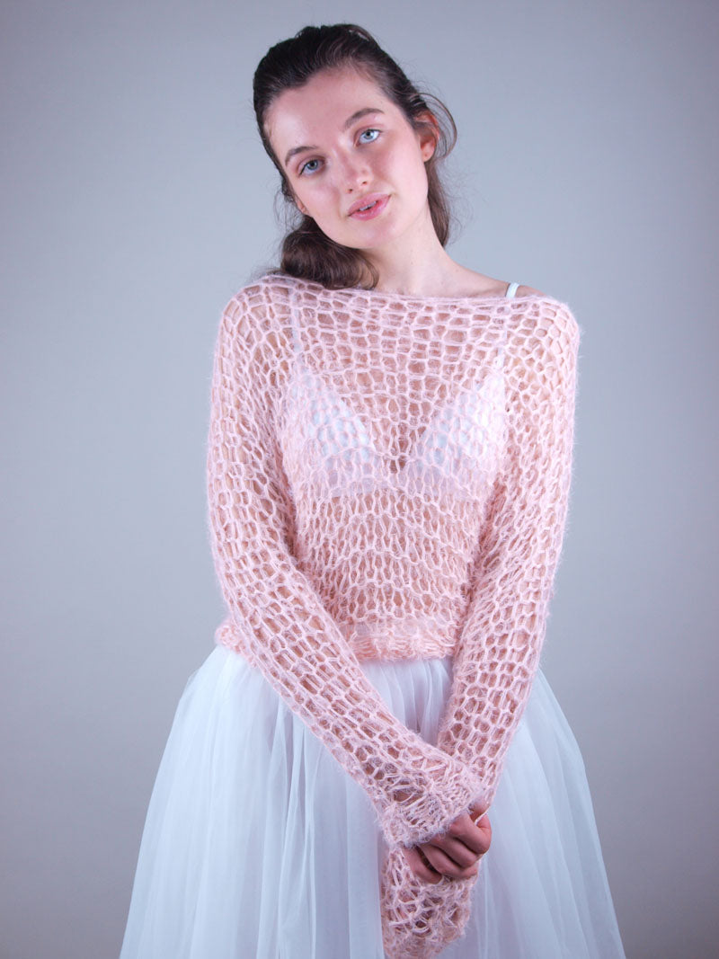 STRICKSET: Charly ein Pullover in grober Masche zum Selber Stricken - Beemohr