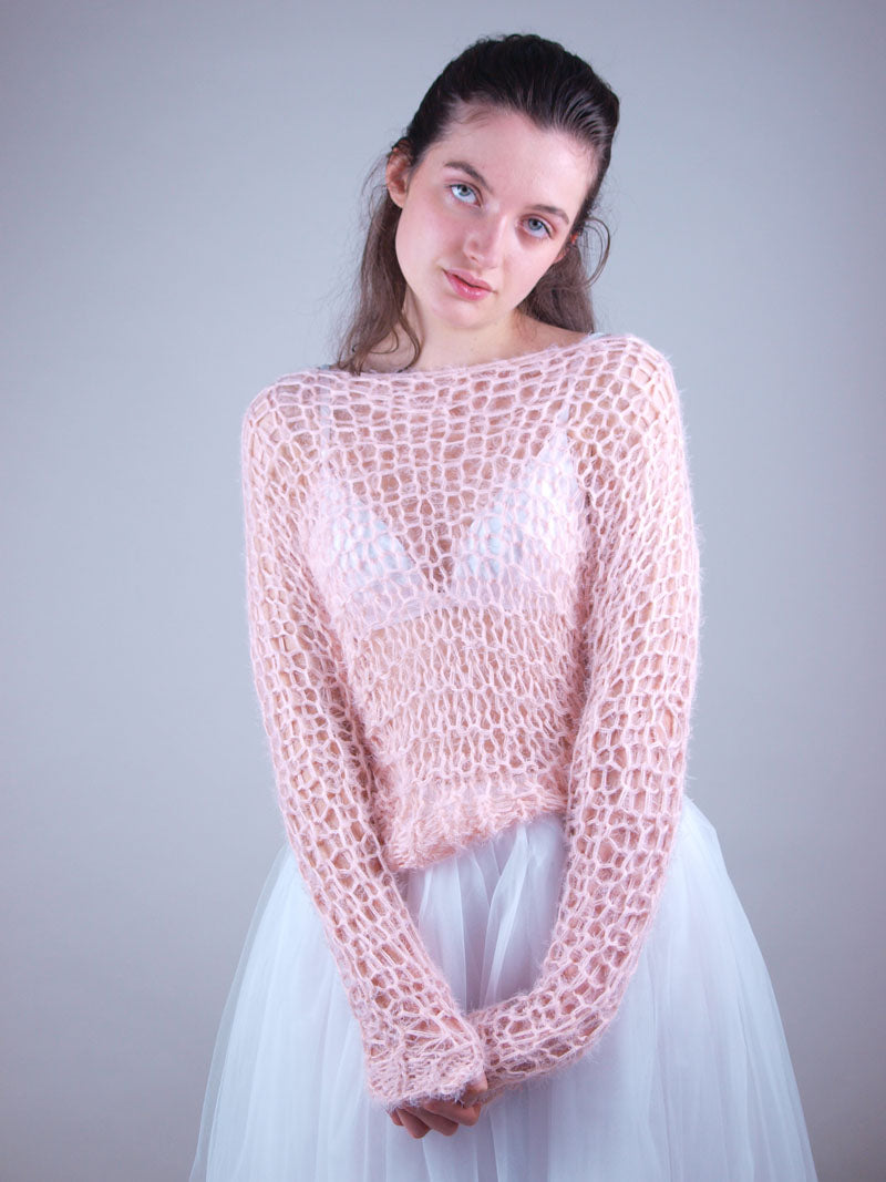 STRICKSET: Charly ein Pullover in grober Masche zum Selber Stricken - Beemohr