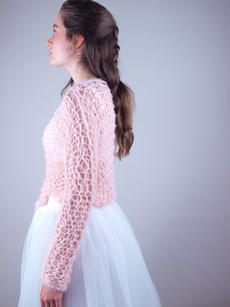 STRICKSET: Charly ein Pullover in grober Masche zum Selber Stricken - Beemohr