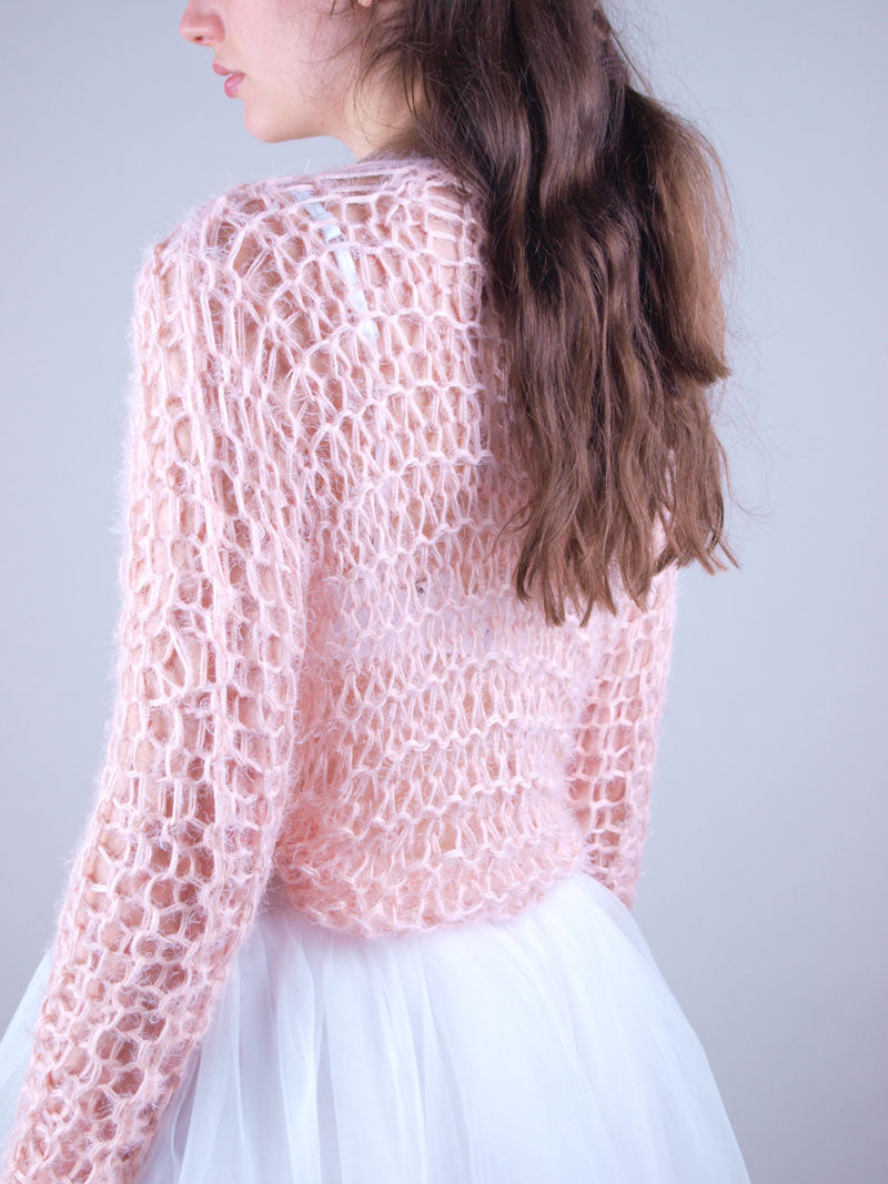 STRICKSET: Charly ein Pullover in grober Masche zum Selber Stricken - Beemohr