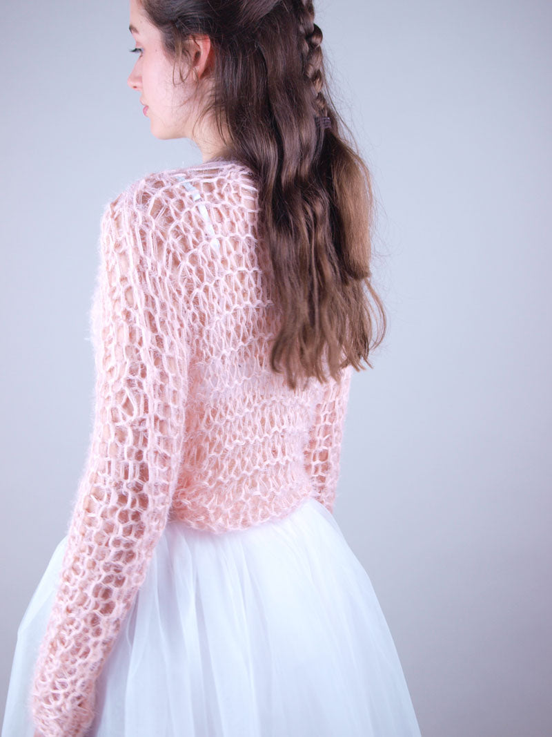 STRICKSET: Charly ein Pullover in grober Masche zum Selber Stricken - Beemohr