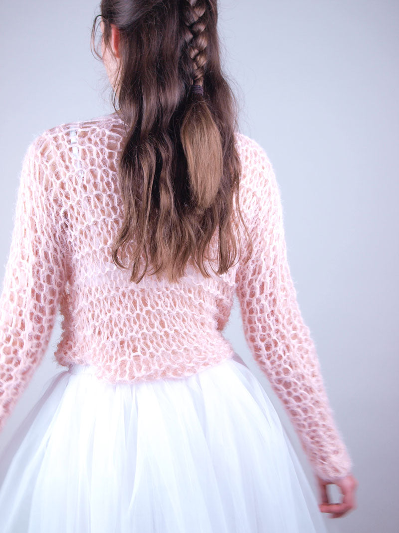STRICKSET: Charly ein Pullover in grober Masche zum Selber Stricken - Beemohr