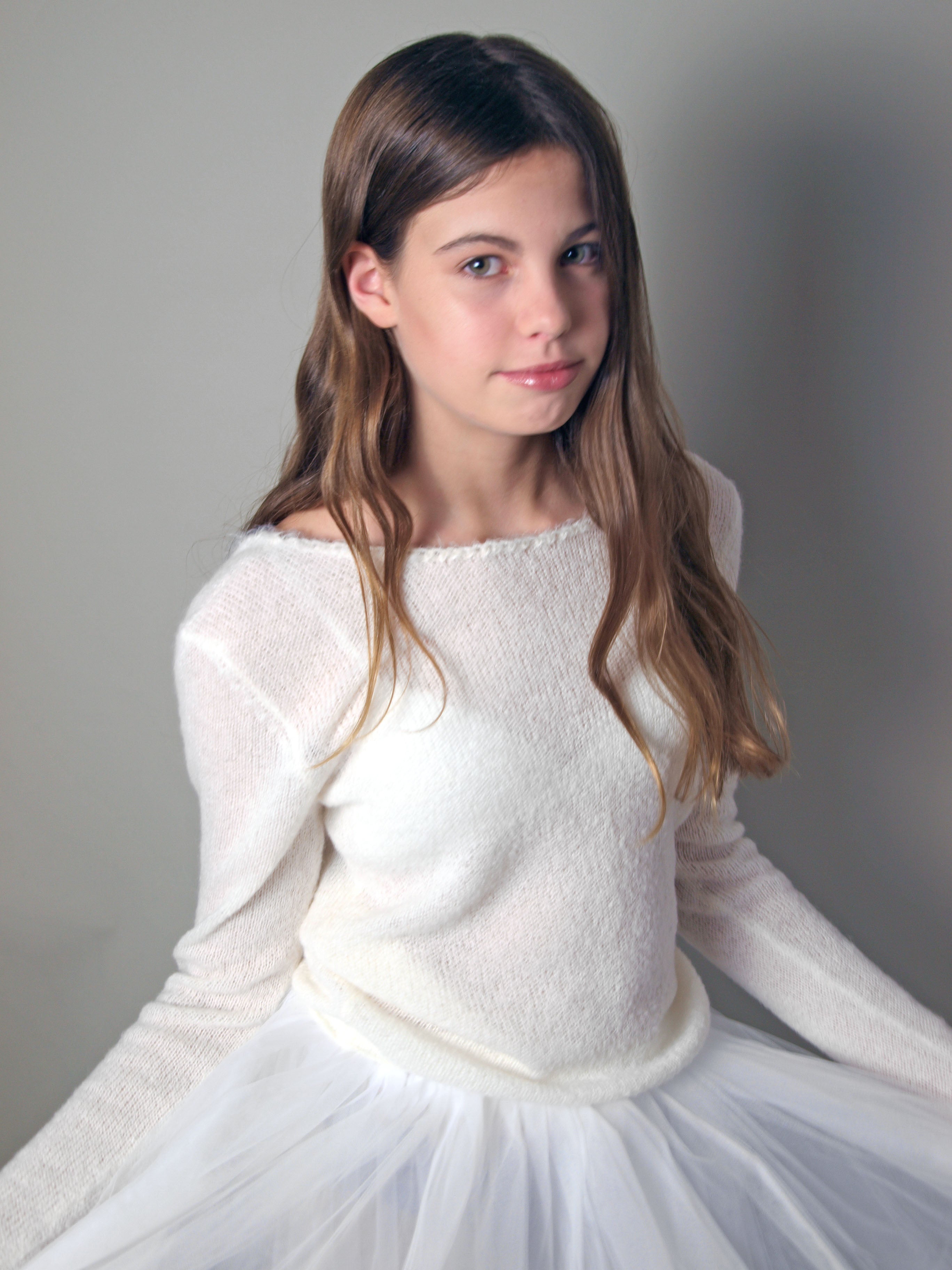 Brautpullover mit tiefem Rückenausschnitt ♥ COCO ♥ gestrickt für Hochzeiten - Beemohr