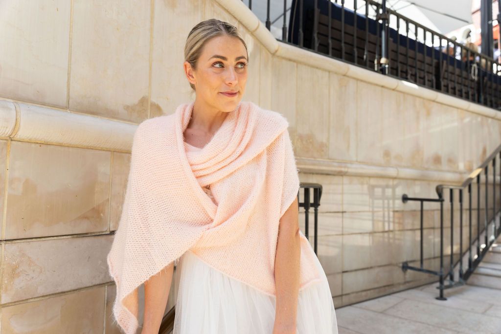 DIY Strickanleitung für eine Beaugency Stola - Beemohr