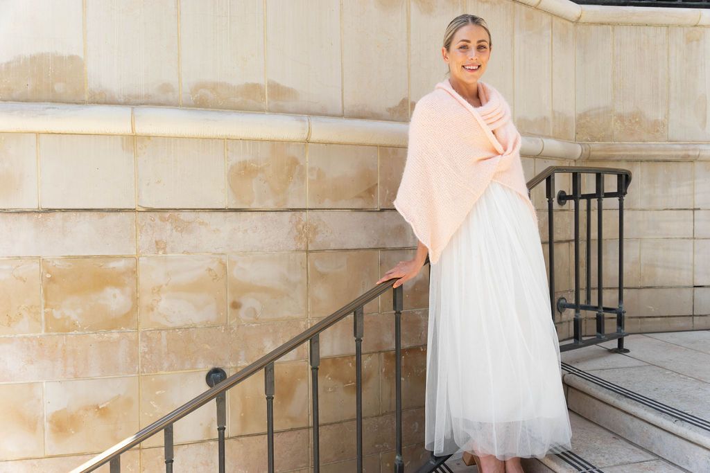 DIY Strickanleitung für eine Beaugency Stola - Beemohr