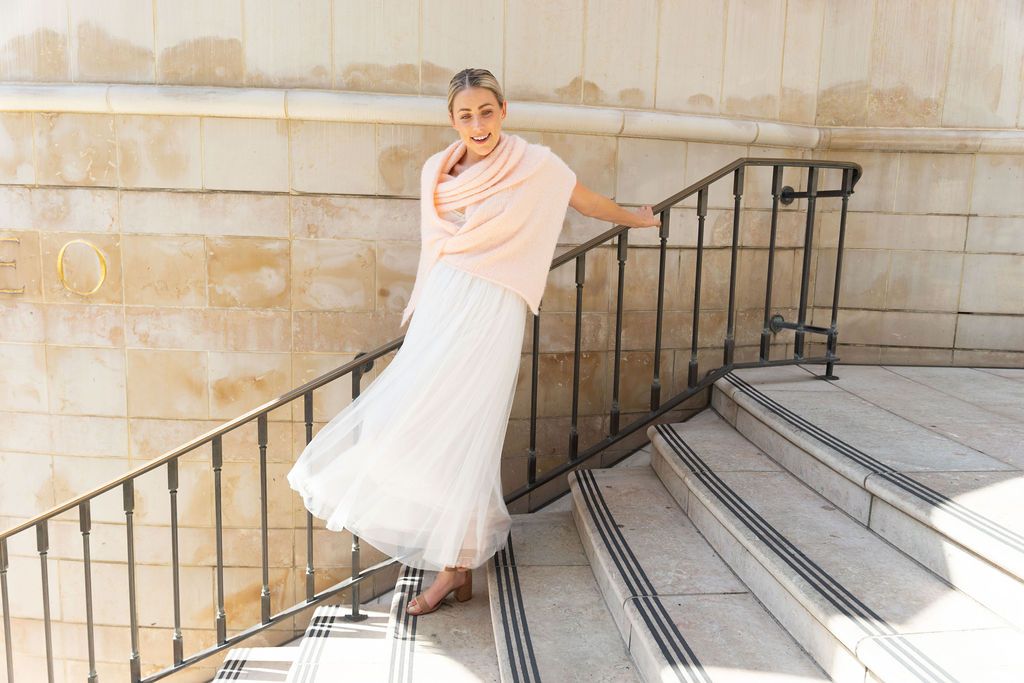 DIY Strickanleitung für eine Beaugency Stola - Beemohr